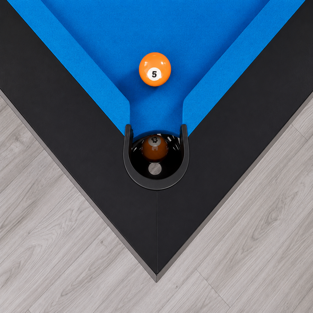 Xara - Cross Pool Table Felt & Flipper