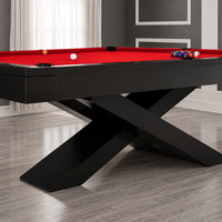 Xara - Cross Pool Table Felt & Flipper