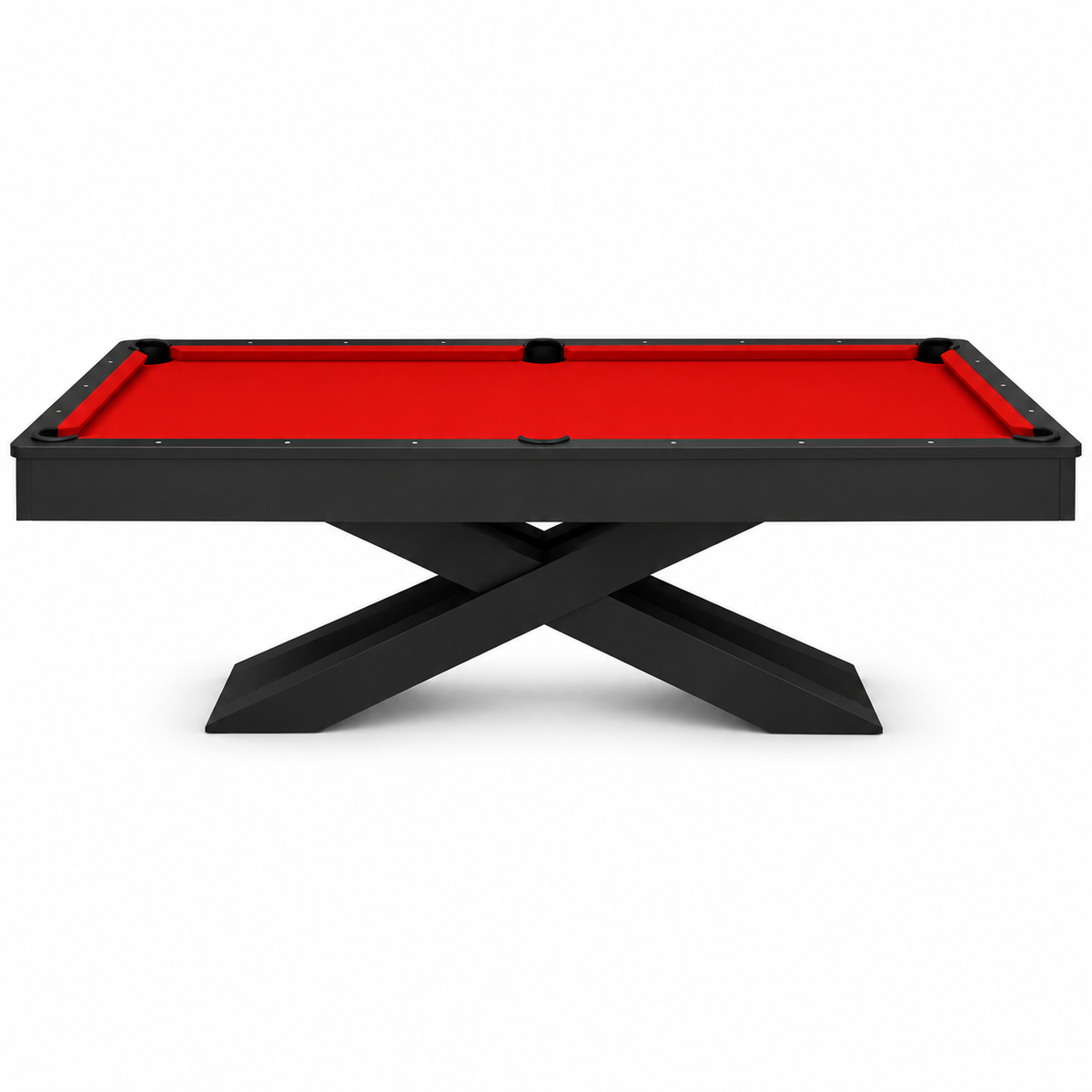 Xara - Cross Pool Table Felt & Flipper