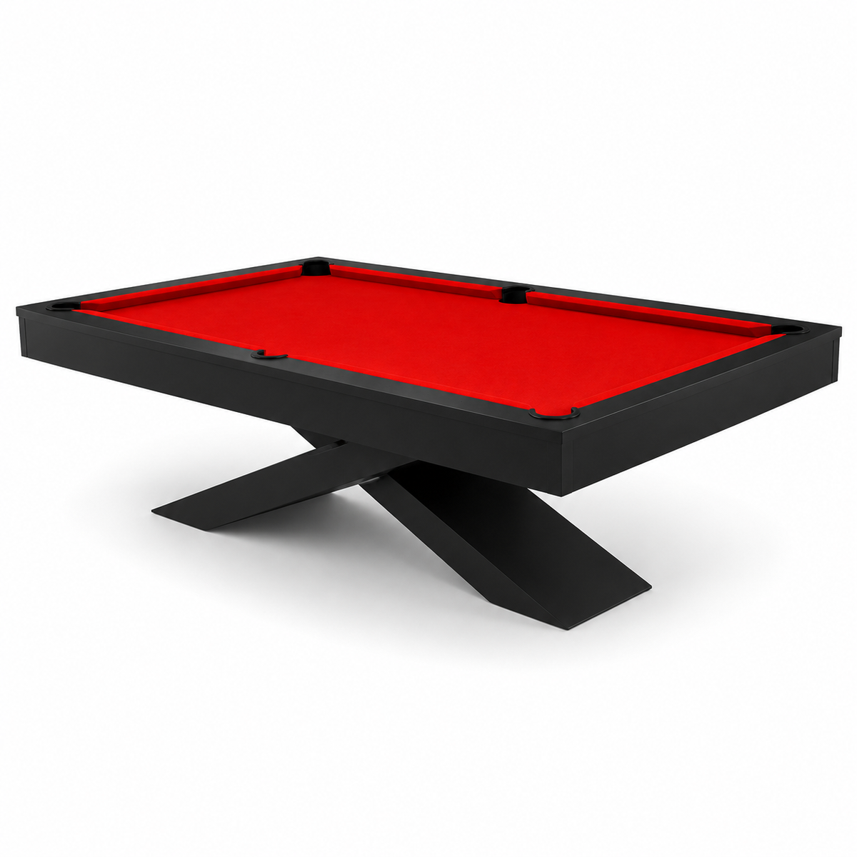 Xara - Cross Pool Table Felt & Flipper