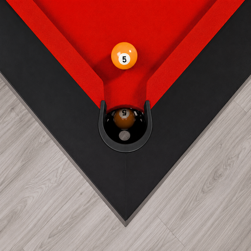 Xara - Cross Pool Table Felt & Flipper