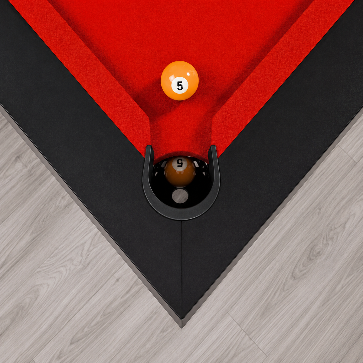 Xara - Cross Pool Table Felt & Flipper