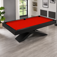 Xara - Cross Pool Table Felt & Flipper